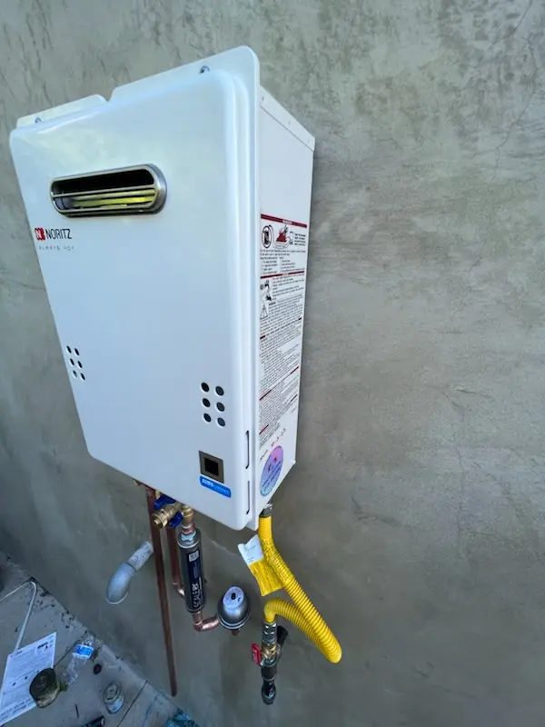 Tankless water heater installation for Stonebridge Ranch homes